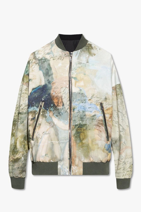 Balmain Multicolour Reversible Bomber Jacket - Men - Piano Luigi