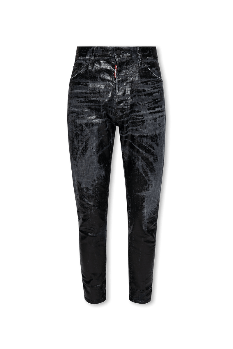 Dsquared2 Black ‘Relax Long Crotch’ Jeans - Men - Piano Luigi