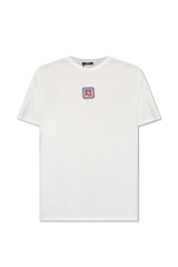 Balmain White T-Shirt With Monogram - Men - Piano Luigi