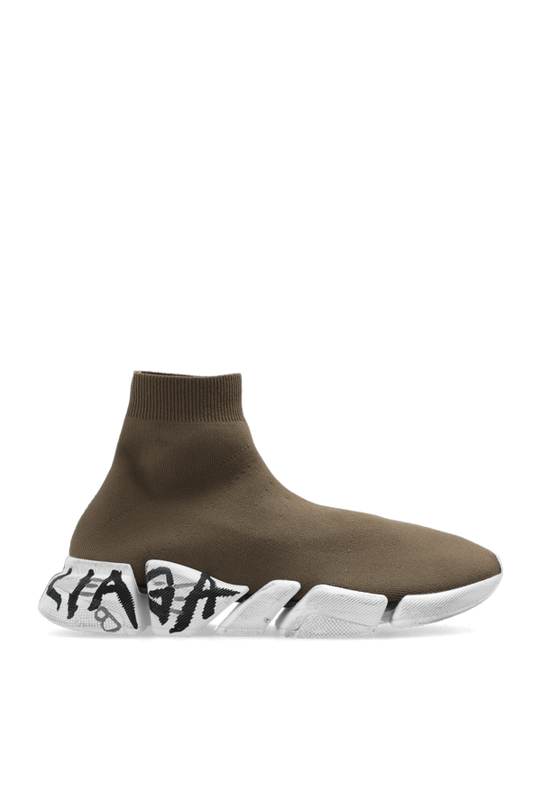 Balenciaga Brown Speed 2.0 Sneakers - Men - Piano Luigi