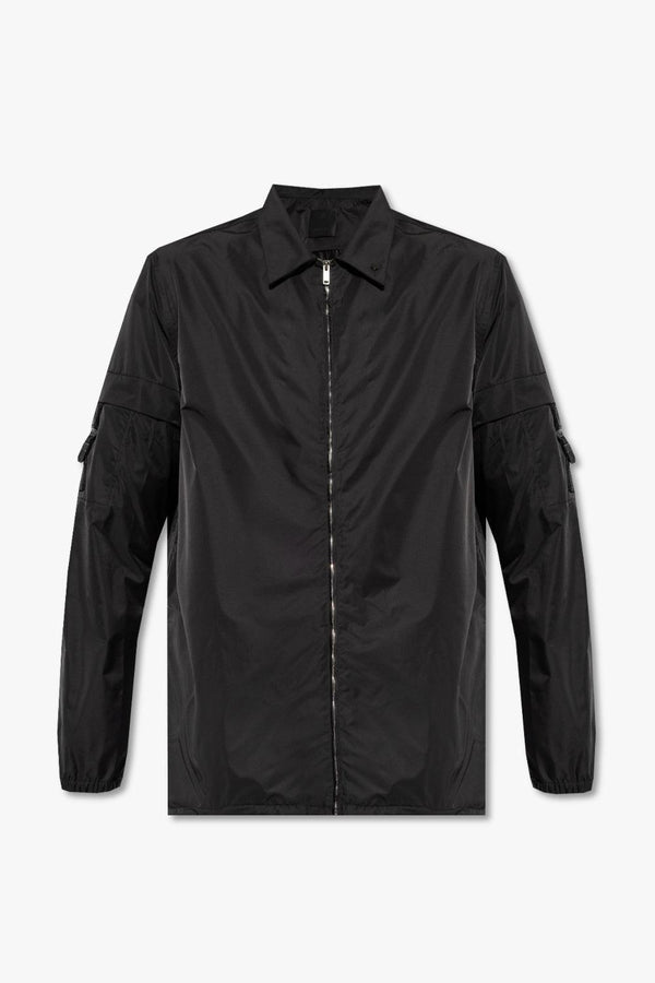 Givenchy Black Shirt Jacket - Men - Piano Luigi