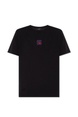 Balmain Black T-Shirt With Monogram - Men