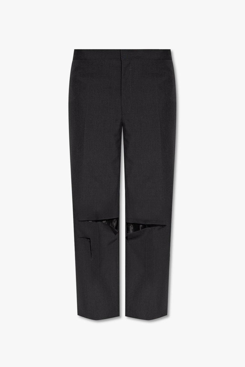 Givenchy Black Wool Trousers - Men - Piano Luigi