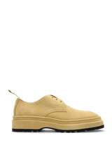 Jacquemus Beige ‘Pavane’ Suede Shoes - Men - Piano Luigi