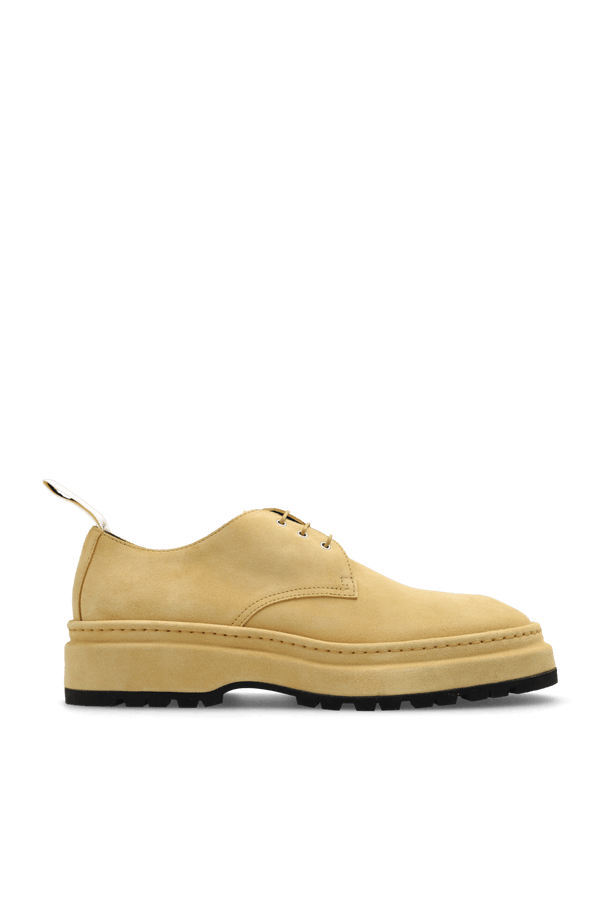 Jacquemus Beige ‘Pavane’ Suede Shoes - Men - Piano Luigi