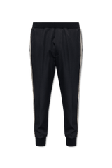 Dsquared2 Black Trousers With Logo - Men - Piano Luigi