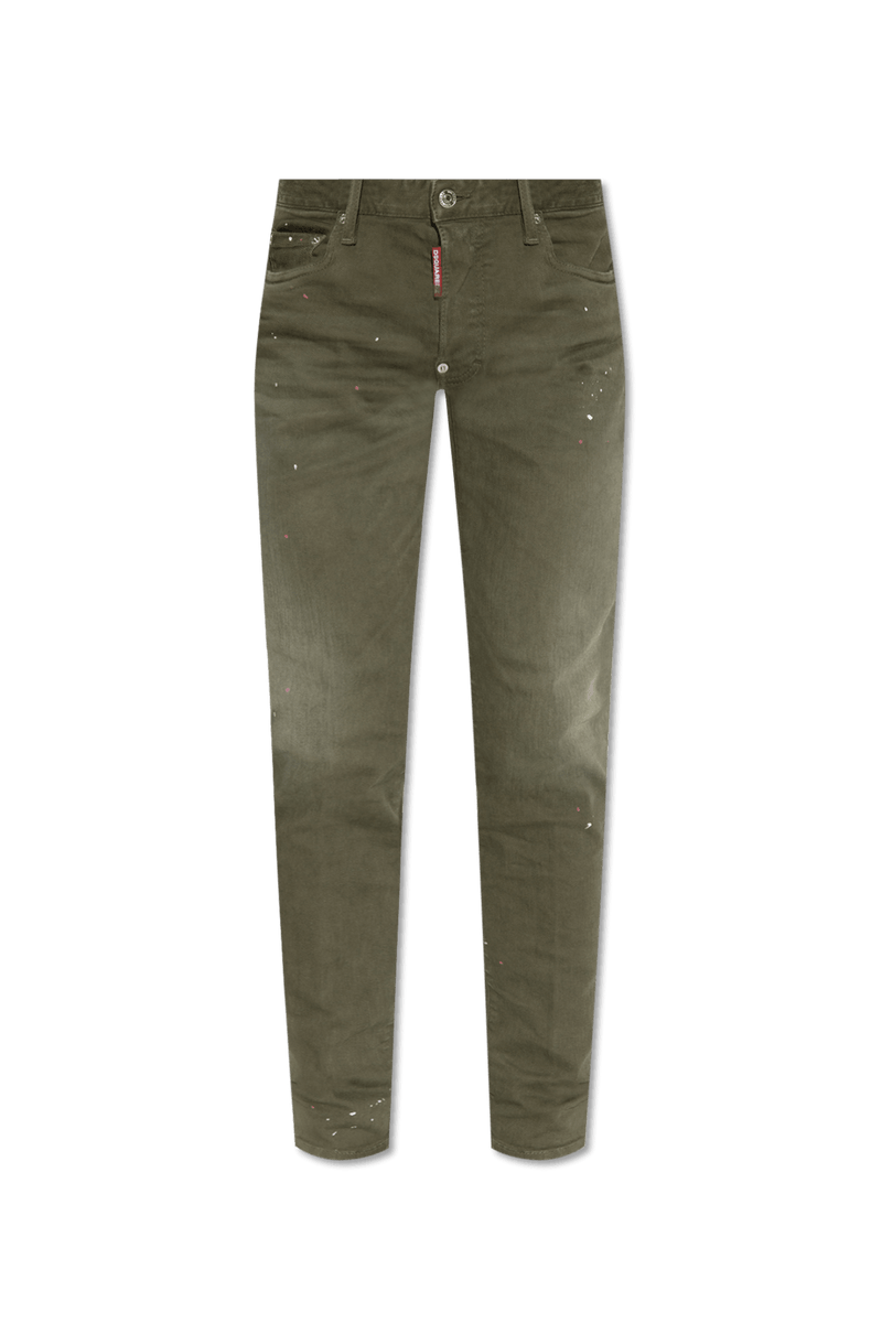 Dsquared2 Green Slim-Fit Jeans - Men - Piano Luigi