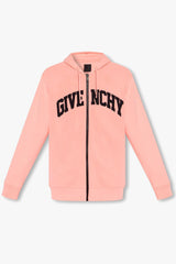 Givenchy Pink Hoodie With Logo - Men - Piano Luigi