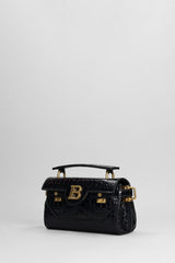 Balmain B Buzz 19 Shoulder Bag In Black Leather - Women - Piano Luigi