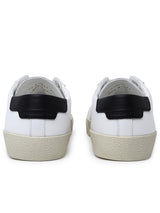 Saint Laurent White Leather Sneakers - Men - Piano Luigi