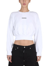 Dsquared2 Cropped Sweatshirt - Women - Piano Luigi