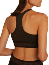 Golden Goose Logo Print Sports Bra - Women - Piano Luigi