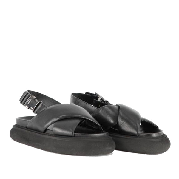 Moncler Solarisse Leather Sandals - Women - Piano Luigi