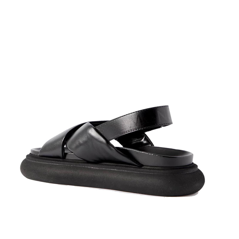 Moncler Solarisse Leather Sandals - Women - Piano Luigi