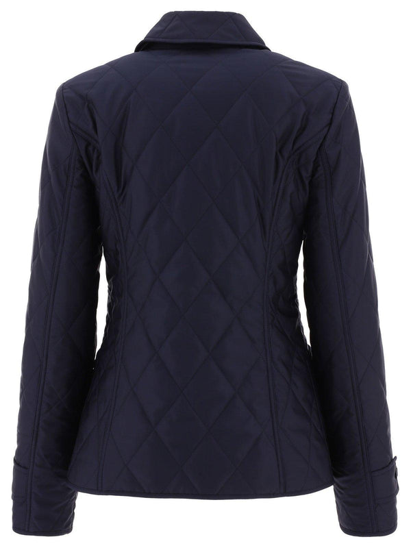 Burberry Diamond-quilted Buttoned Jacket - Women - Piano Luigi