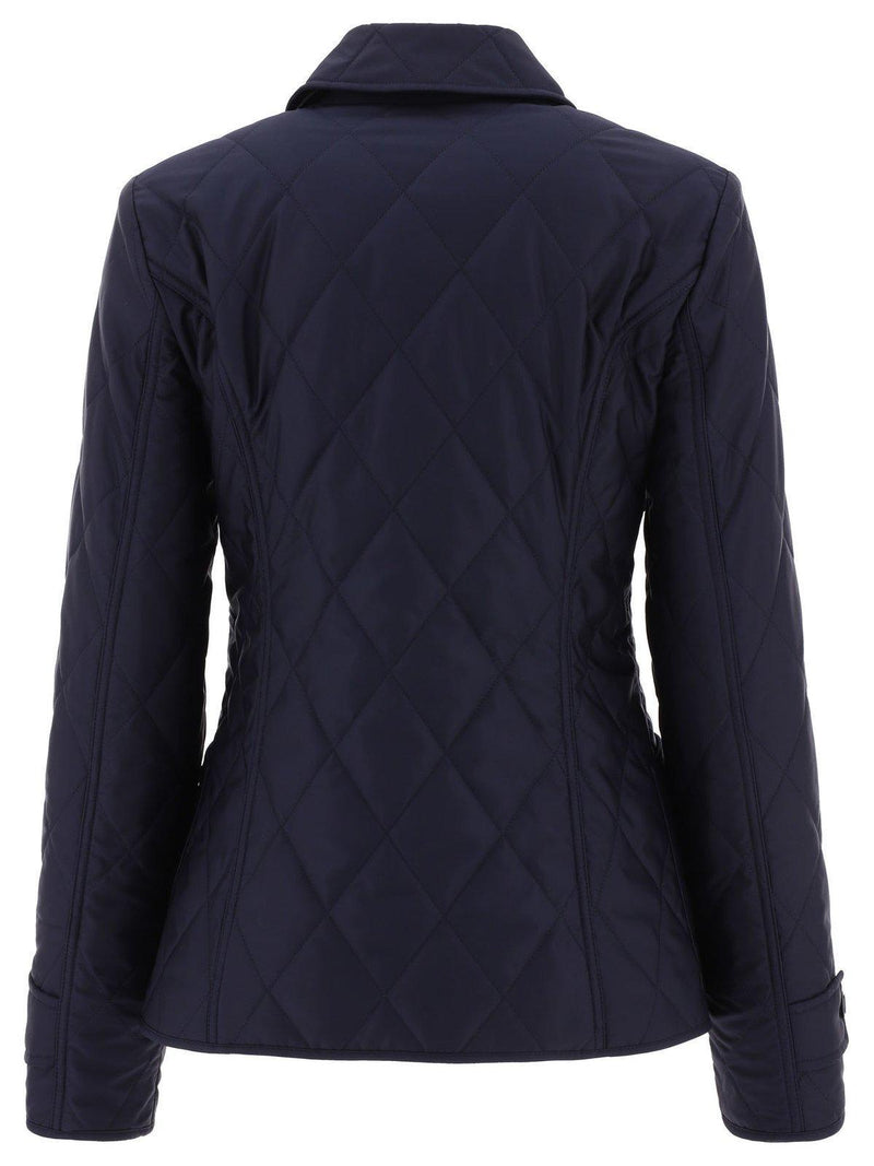 Burberry Diamond-quilted Buttoned Jacket - Women - Piano Luigi