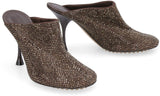 Bottega Veneta Sparkle Dot Sock Leather Mules - Women - Piano Luigi