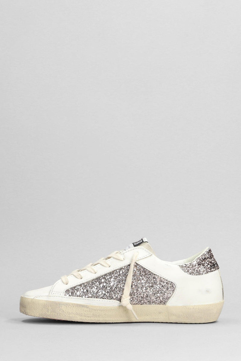 Golden Goose Superstar Sneakers In White Leather - Women - Piano Luigi