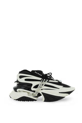 Balmain White And Black Unicorn Sneakers - Men - Piano Luigi