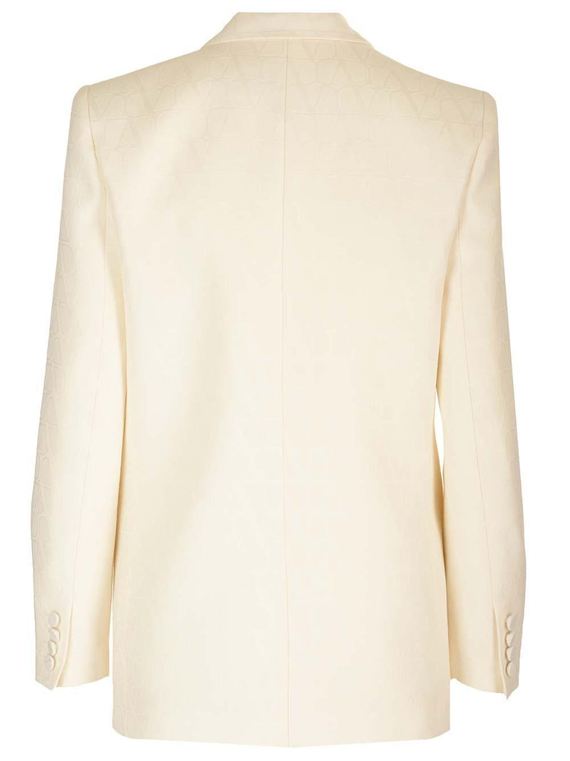 Valentino toile Iconographe Blazer - Women - Piano Luigi