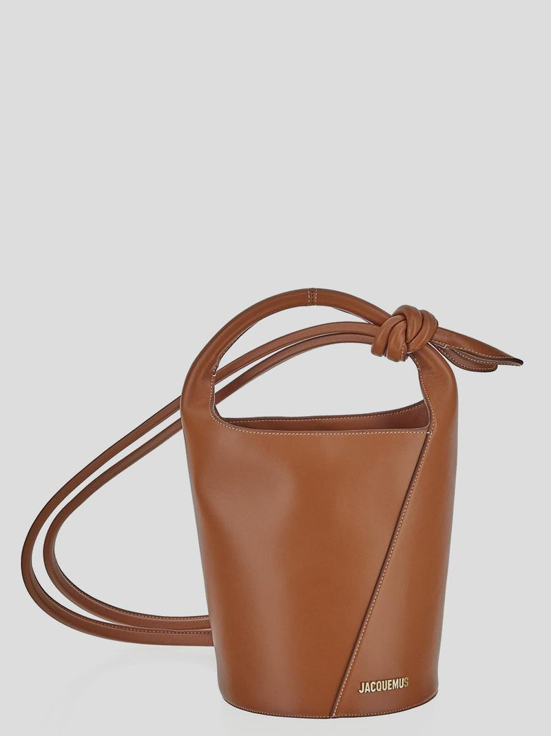 Jacquemus Mini Knotted Bucket Bag - Women - Piano Luigi