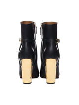 Fendi Delfina High Leather Ankle Boots - Women - Piano Luigi