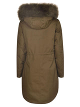 Woolrich Fur Hooded Parka - Women - Piano Luigi