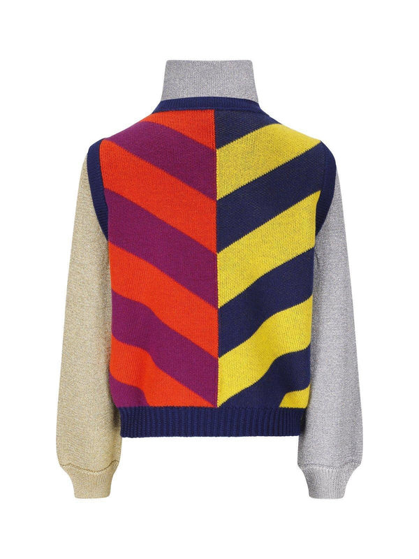 Gucci Striped Jacquard Knitted Sweater - Men - Piano Luigi