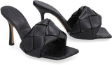 Bottega Veneta Lido Leather Mules - Women - Piano Luigi