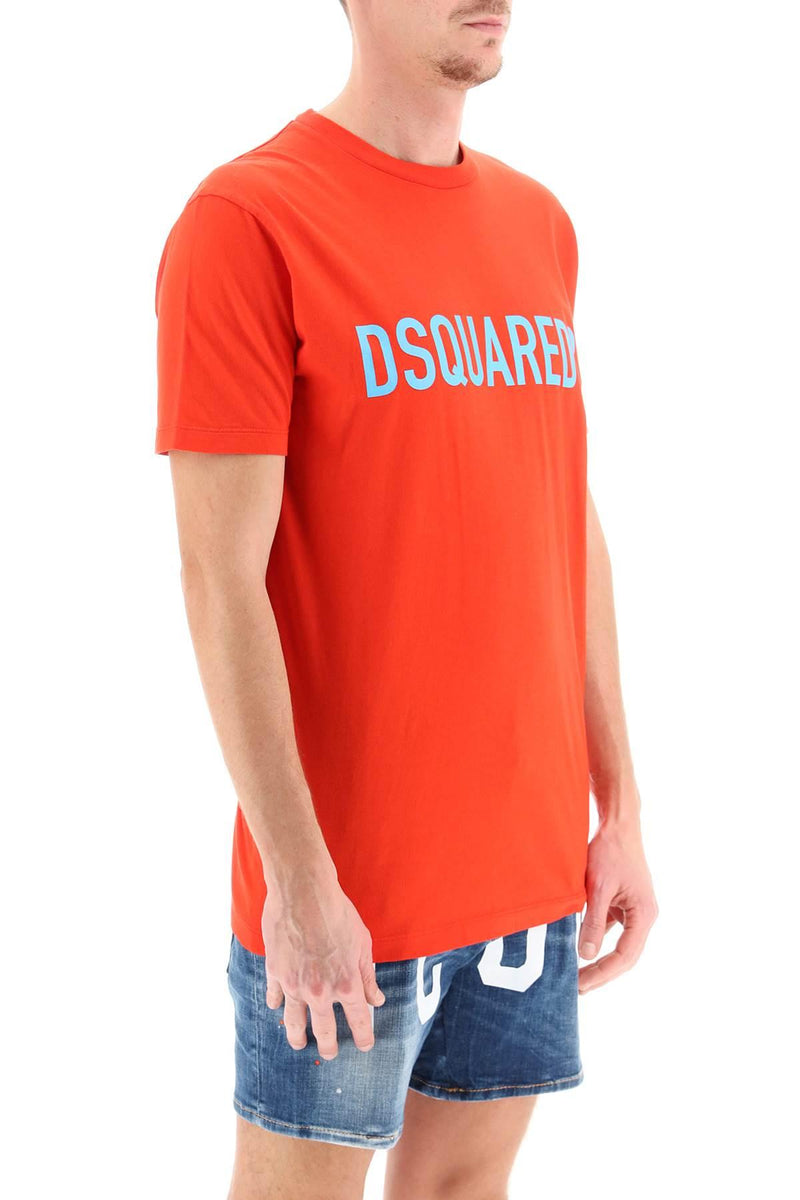 Dsquared2 Logo Cotton T-shirt - Men - Piano Luigi