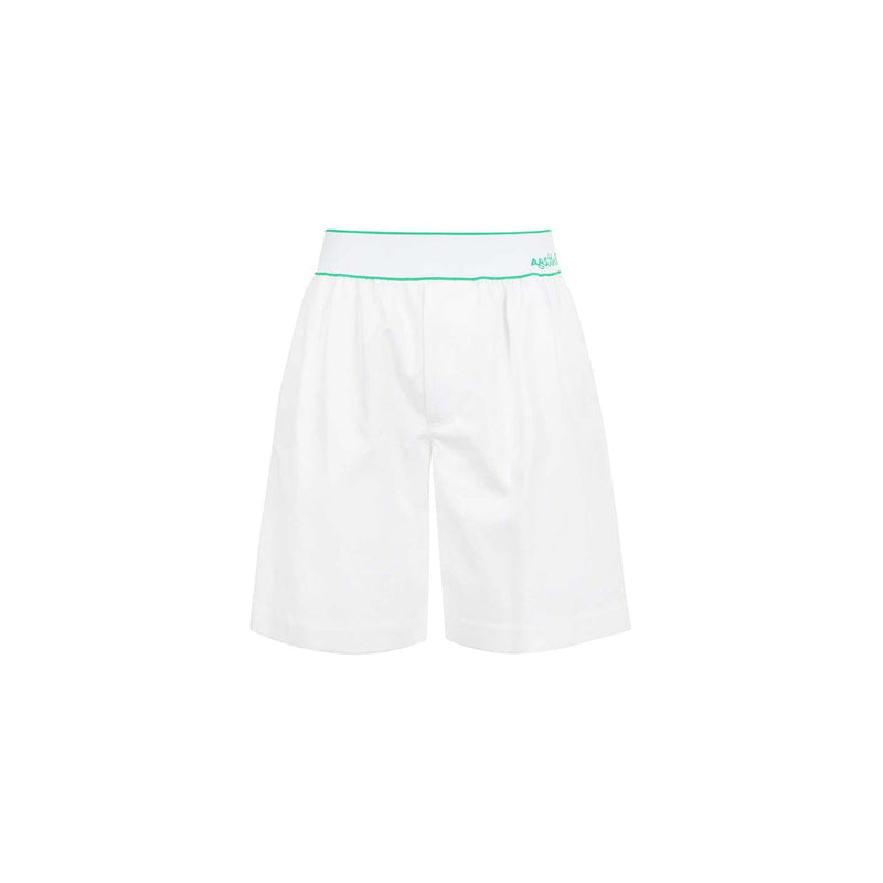 Bottega Veneta Cotton Logo Shorts - Men - Piano Luigi