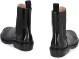 Bottega Veneta Fireman Leather Chelsea Boots - Women - Piano Luigi