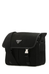 Prada Black Re-nylon Crossbody Bag - Men - Piano Luigi