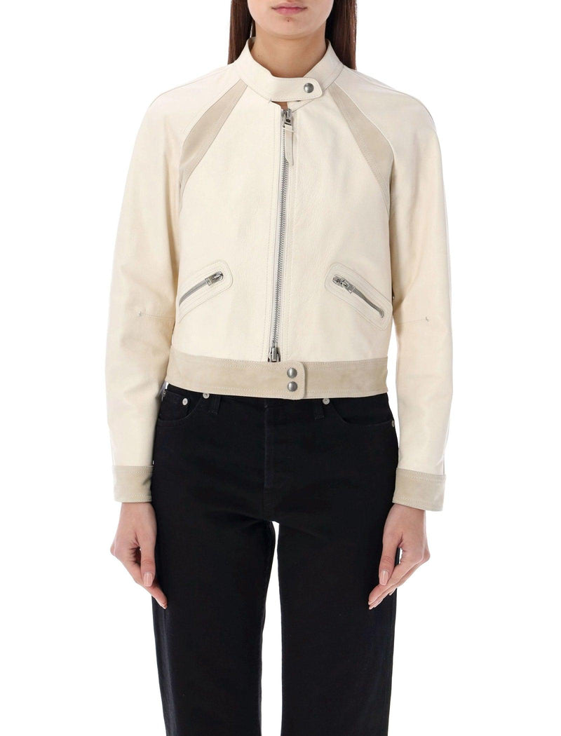 Tom Ford Shiny Goat Plongé Racer Jacket - Women - Piano Luigi