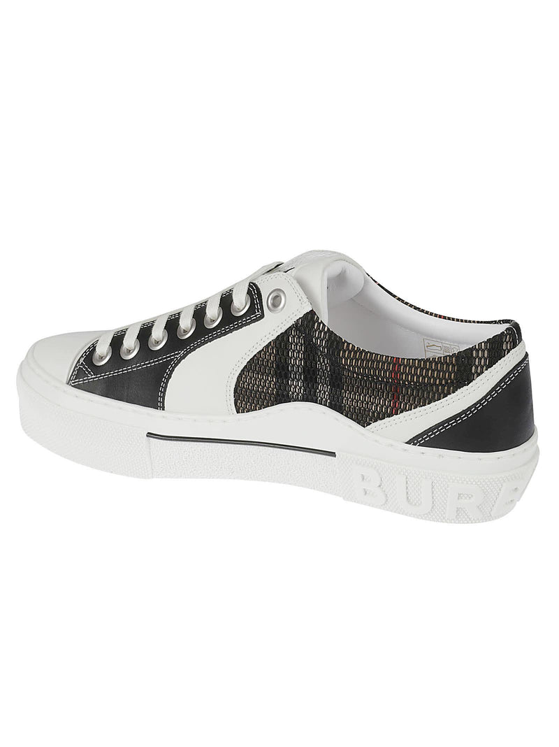 Burberry Mesh Check Sneakers - Men - Piano Luigi