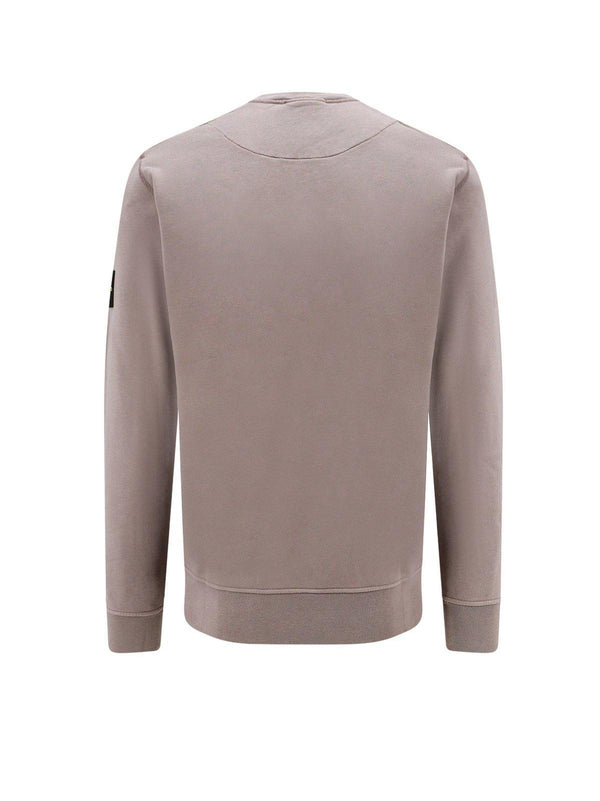 Stone Island Logo Patch Crewneck Sweatshirt - Men - Piano Luigi