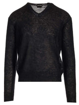 Tom Ford V-neck Sweater In Mohair Blend - Men - Piano Luigi