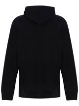 Balmain Black Cotton Sweatshirt - Men - Piano Luigi