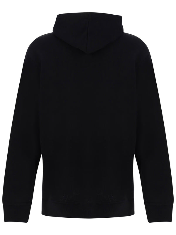 Balmain Black Cotton Sweatshirt - Men - Piano Luigi