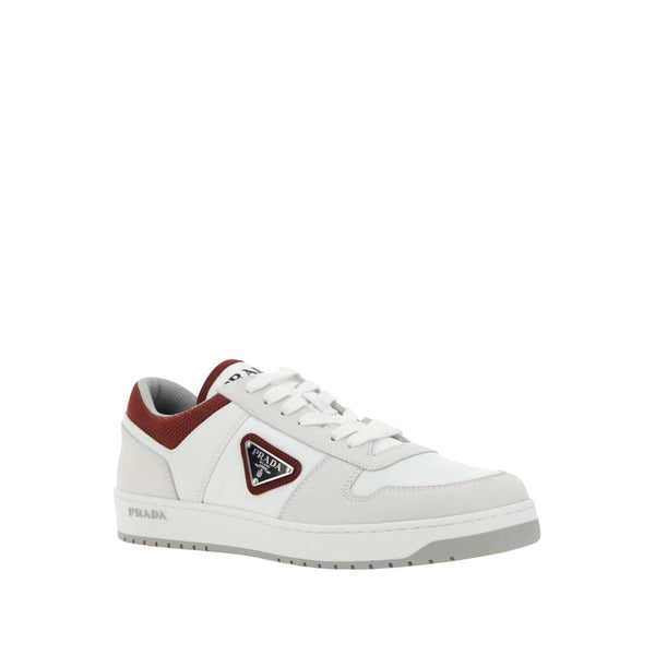 Prada Leather Logo Sneakers - Men - Piano Luigi