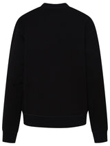 Dsquared2 Black Cotton Sweatshirt - Women - Piano Luigi