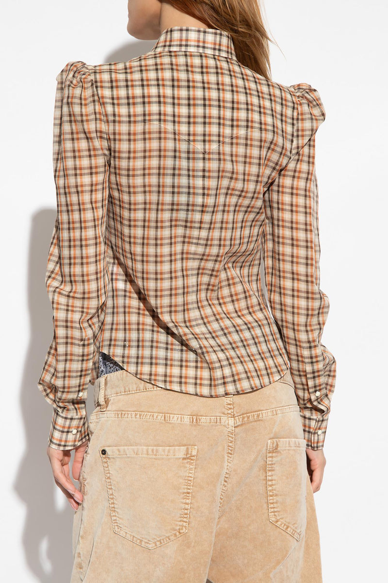 Dsquared2 Cowboy Beige Shirt - Women - Piano Luigi