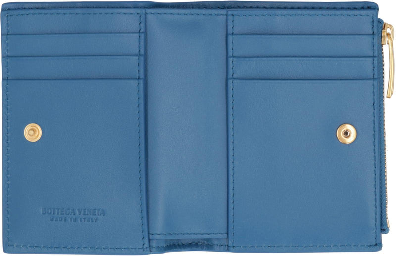 Bottega Veneta Cassette Intrecciato Bi-fold Wallet - Women - Piano Luigi