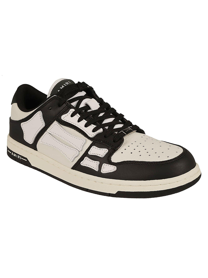 AMIRI Skel Leather Low Sneakers - Men - Piano Luigi