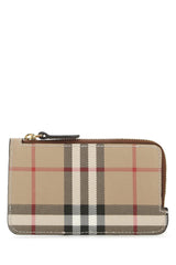 Burberry Printed E-canvas Card Holder - Women - Piano Luigi