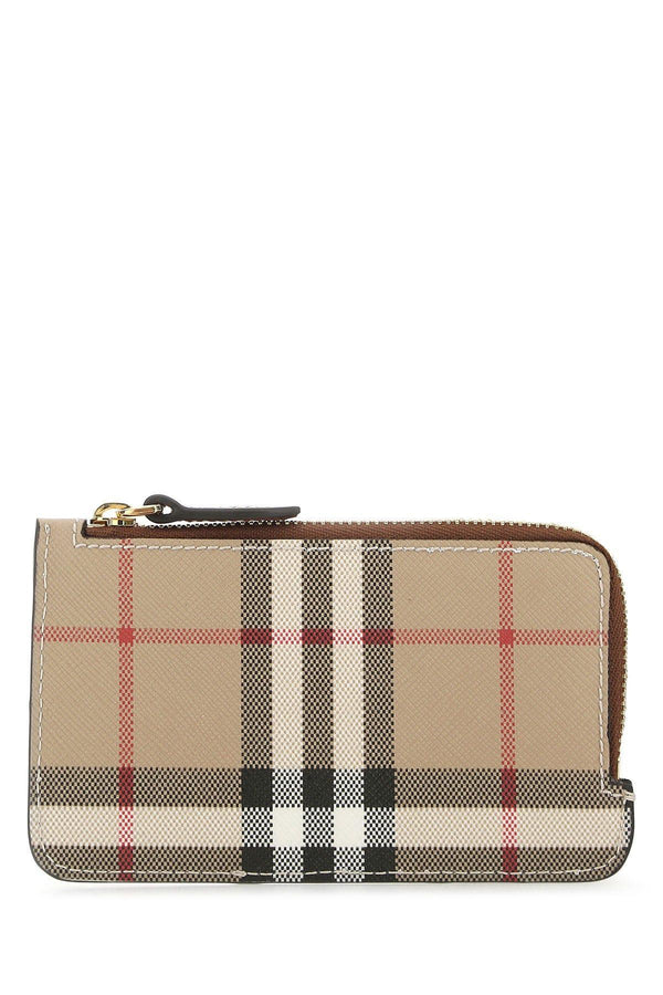 Burberry Printed E-canvas Card Holder - Women - Piano Luigi