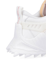 Off-White Odsy 1000 Sneakers In White Leather And Fabric Blend - Men - Piano Luigi