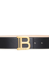 Balmain Belts In Black Leather - Women - Piano Luigi