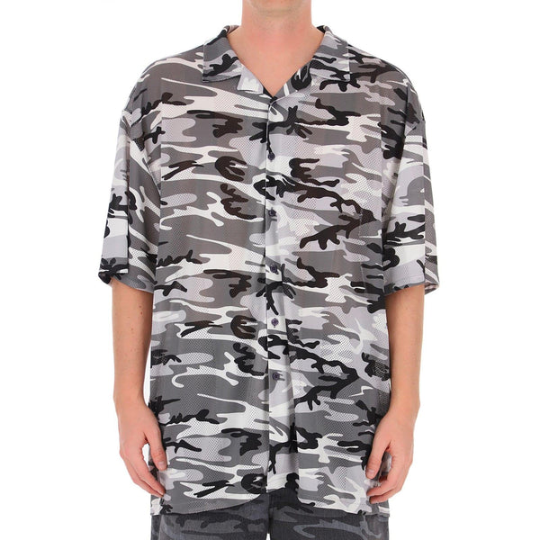 Balenciaga Camouflage Print Shirt - Men - Piano Luigi