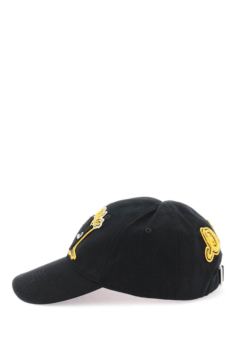 Off-White Cat Varsity Baseball Cap - Men - Piano Luigi